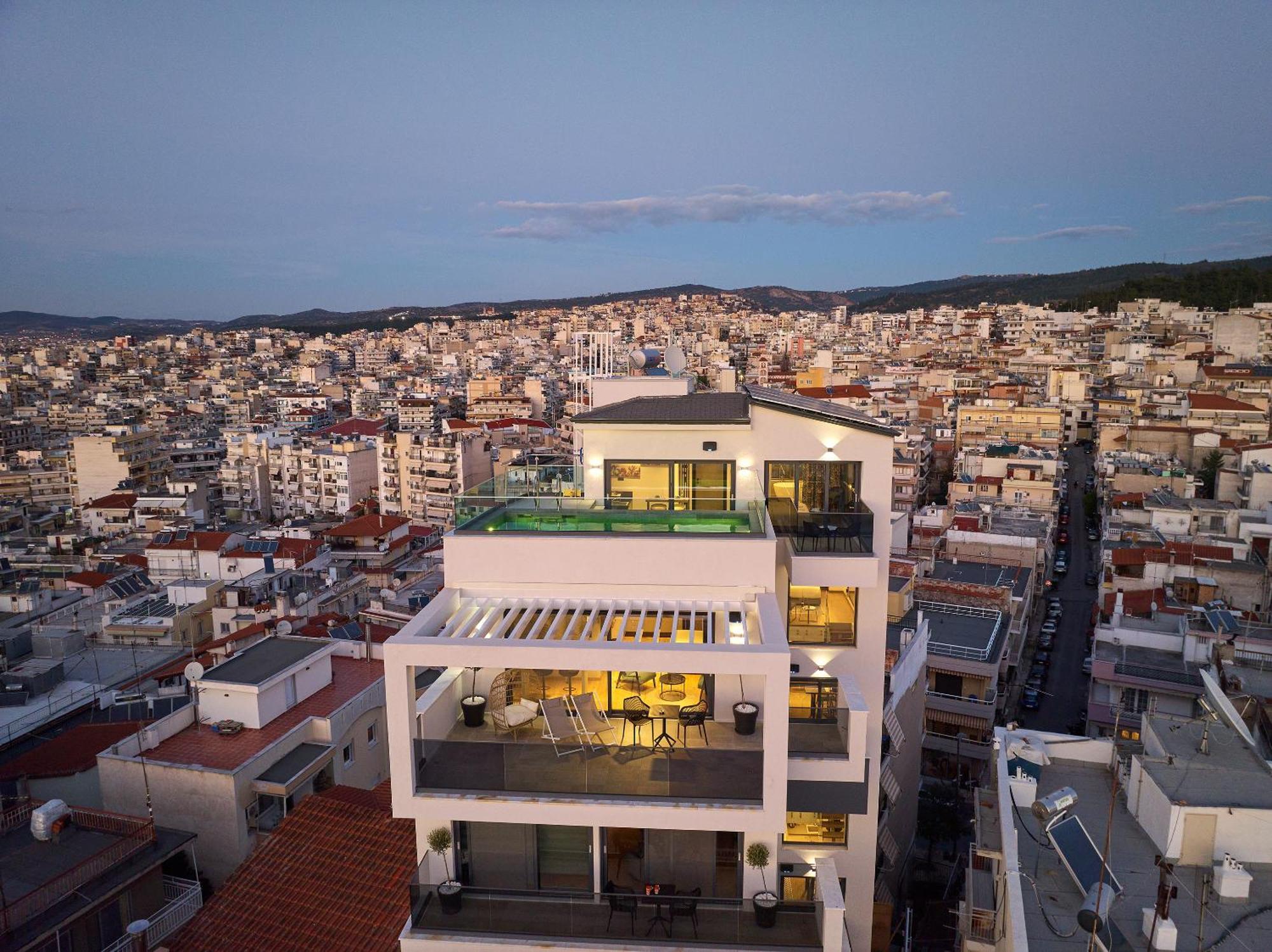Sigma Suites Hotel Szaloniki Kültér fotó