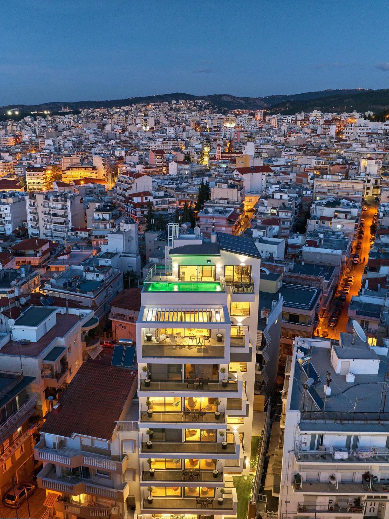 Sigma Suites Hotel Szaloniki Kültér fotó